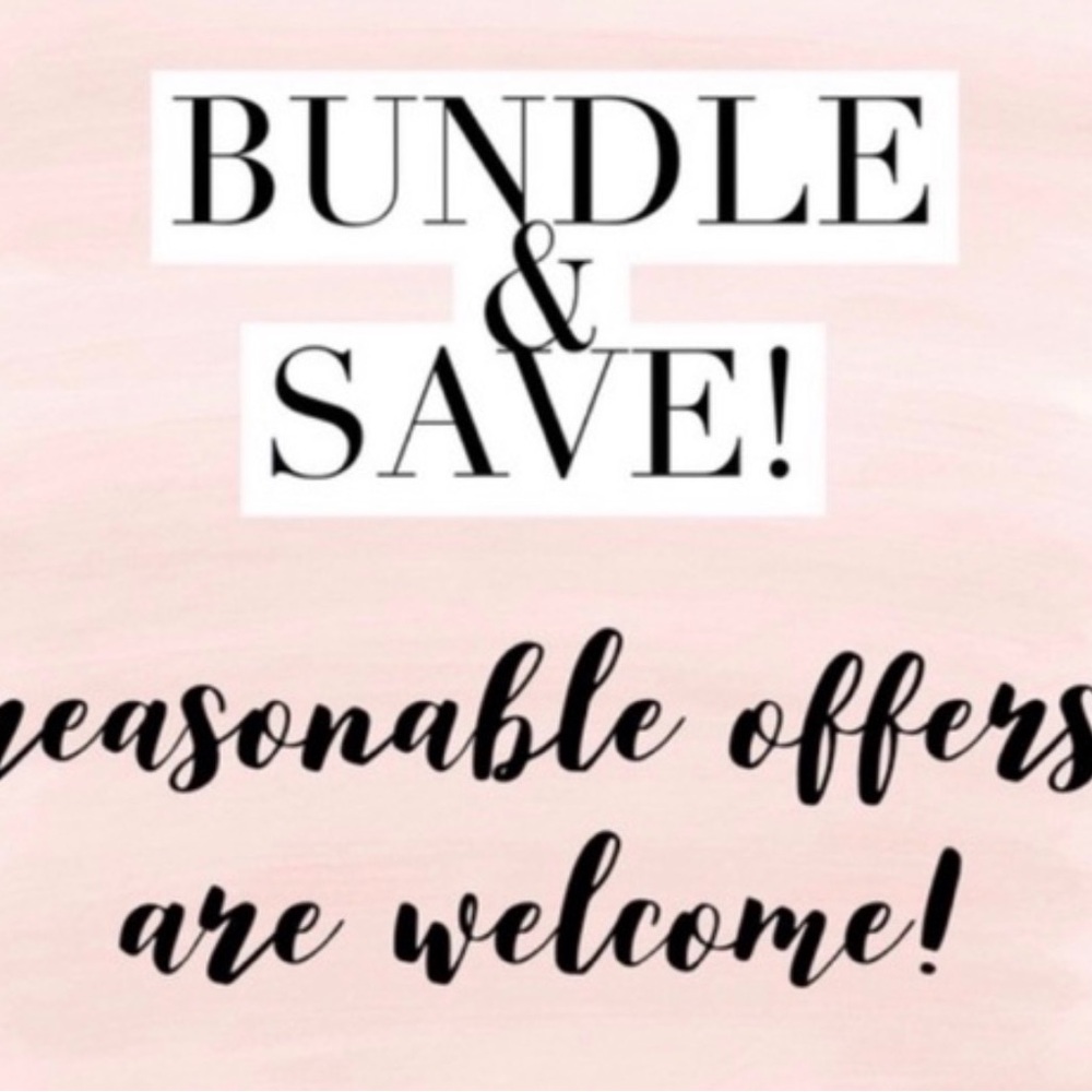 Bundle & Save Promotional Graphic - Pink Black Text